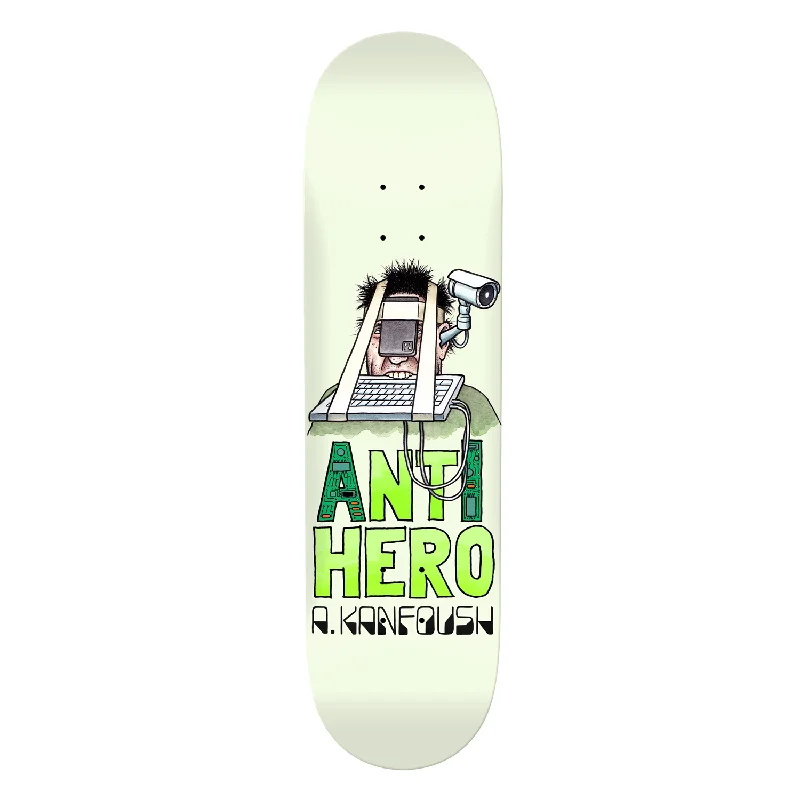 Custom Skateboard Deck for Ultimate Control in Park-Anti-Hero - 8.4" Kanfoush Anti Intelligence