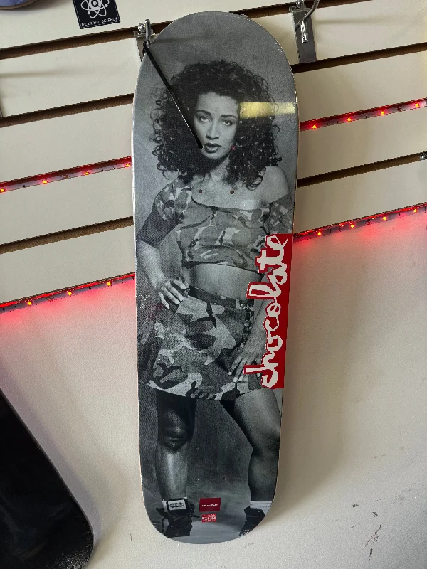 Custom Skateboard Deck with Extra Tail for Kickflips-Chocolate Aikens Disco Toni Pop Secrete