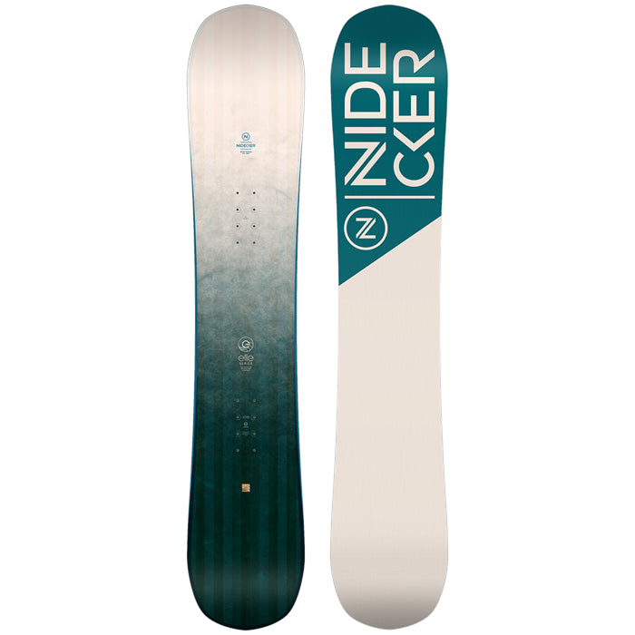 Custom Snowboard with Optimal Performance in Powder-Nidecker Elle Women's Snowboard 2024