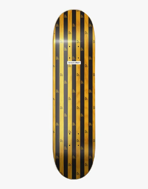 Custom Skateboard Deck for Speed and Control on Ramps-The Heart Supply Luxury Stripes Skateboard Deck - 8"