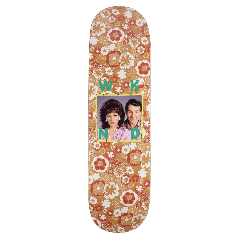 Custom Skateboard Deck with Smooth Tail for Street Skating-WKND "Al + Peggy" Date Series Deck 8.375" PS