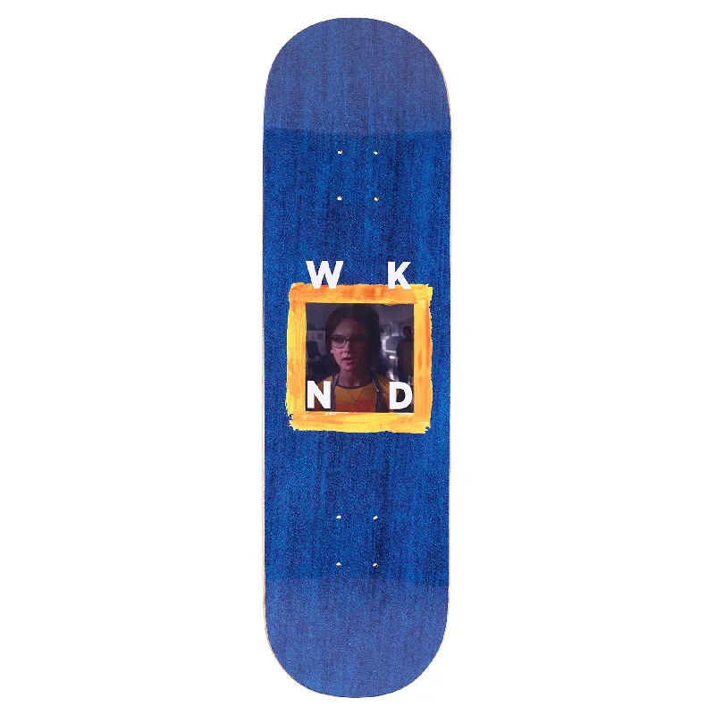 Custom Skateboard Deck with Classic and Minimalist Design-WKND "Laney Boggs" Babe Series Deck 8.5" SN