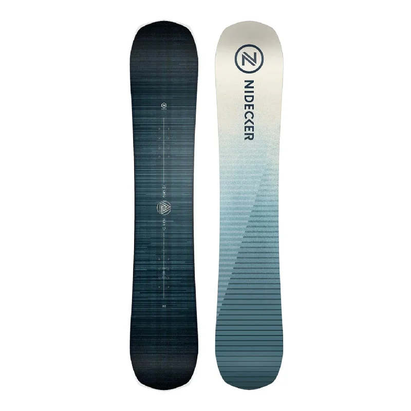 Custom Snowboard with Lightweight Core for Better Agility-Nidecker Play Snowboard 2025 - 156W