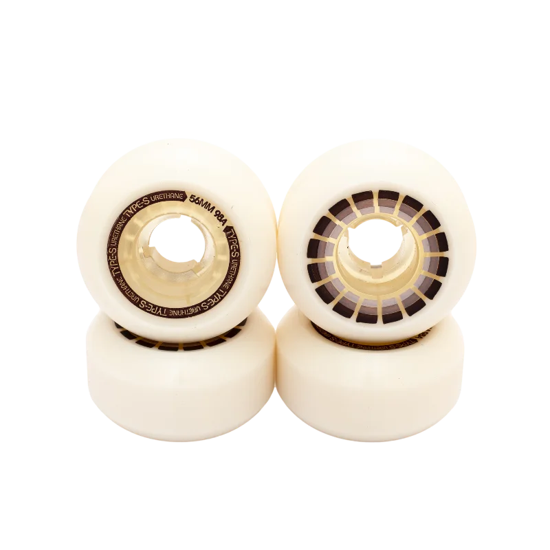 Custom Skateboard Wheels with Enhanced Shock Absorption-Type-S - Original Skateboard Wheels 56mm 98a