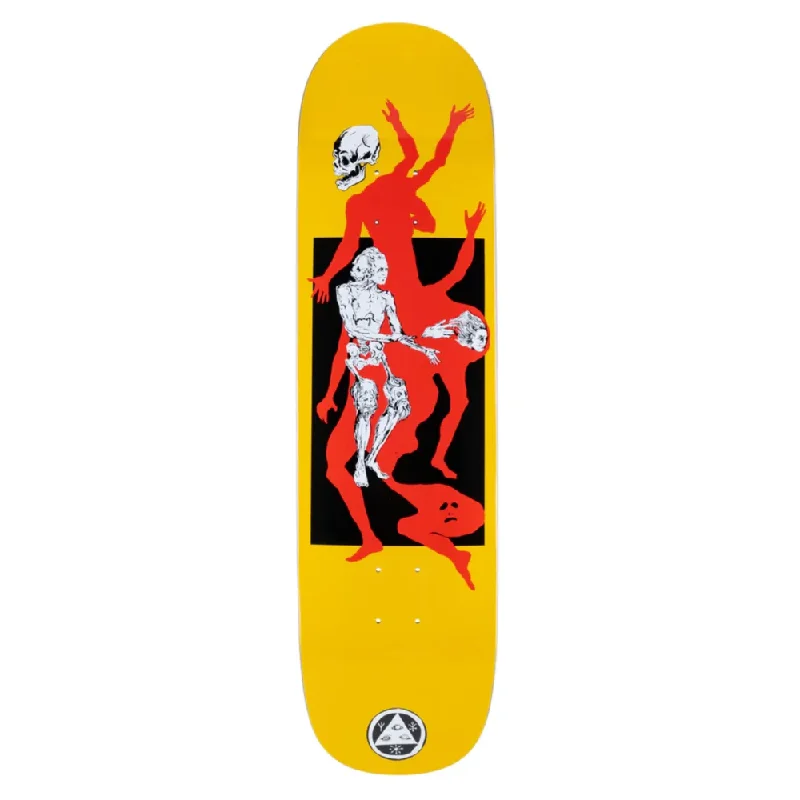 Custom Skateboard Deck with Raised Nose for Better Control-Welcome The Magician On Big Bunyip 8.5"