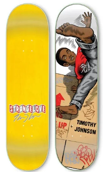 Custom Skateboard Deck for High-Performance Skaters-Strangelove Timmy Johnson Breakin 8.38