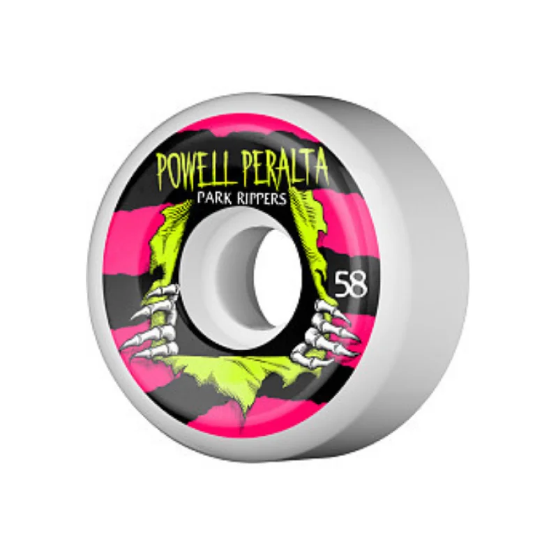 Custom Skateboard Wheels with Low Bounce for Extra Control-Powell Peralta Ripper Skateboard Wheels 58mm X 104a