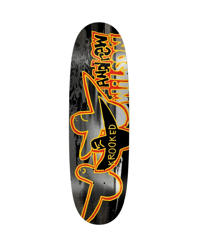 Custom Skateboard Deck with High-Quality Ply Construction-Andrew Wilson Wegg 9.1" Deck