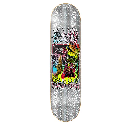 Custom Skateboard Deck for Enhanced Sliding Power-Heroin 9.0 Dern Hellscape Deck