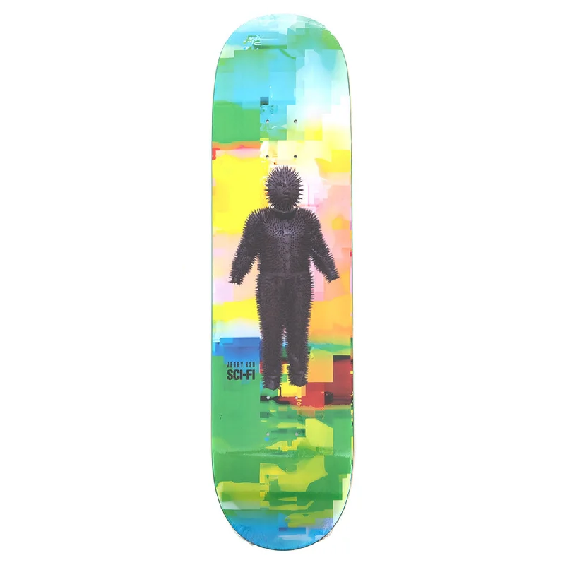 Custom Skateboard Deck with Extra Durability for Heavy Use-Sci-Fi Fantasy Jerry Bear Suit Deck 8.5"