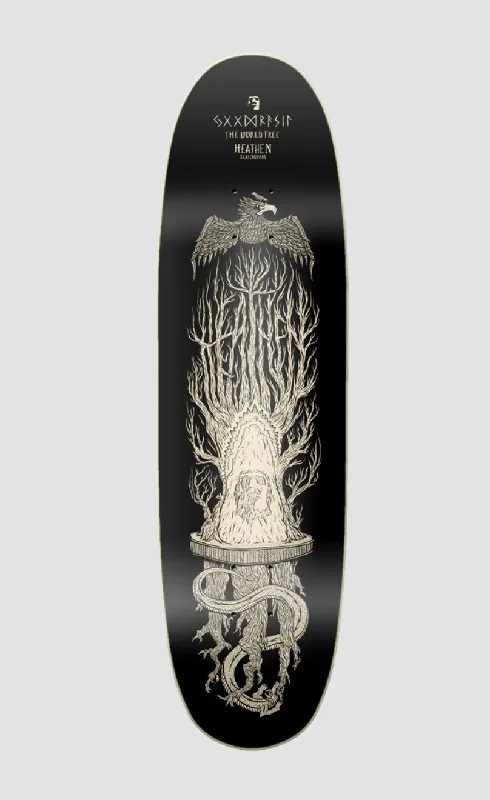 Custom Skateboard Deck with Optimal Width for Comfort-Heathen | World Tree | Eggo 8.75" Deck