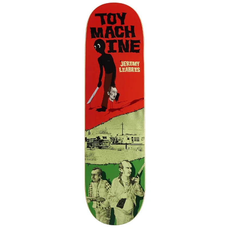 Custom Skateboard Deck with a Pop-Centered Shape-Toy Machine Leabres Horror Show Skateboard Deck - 8.25"