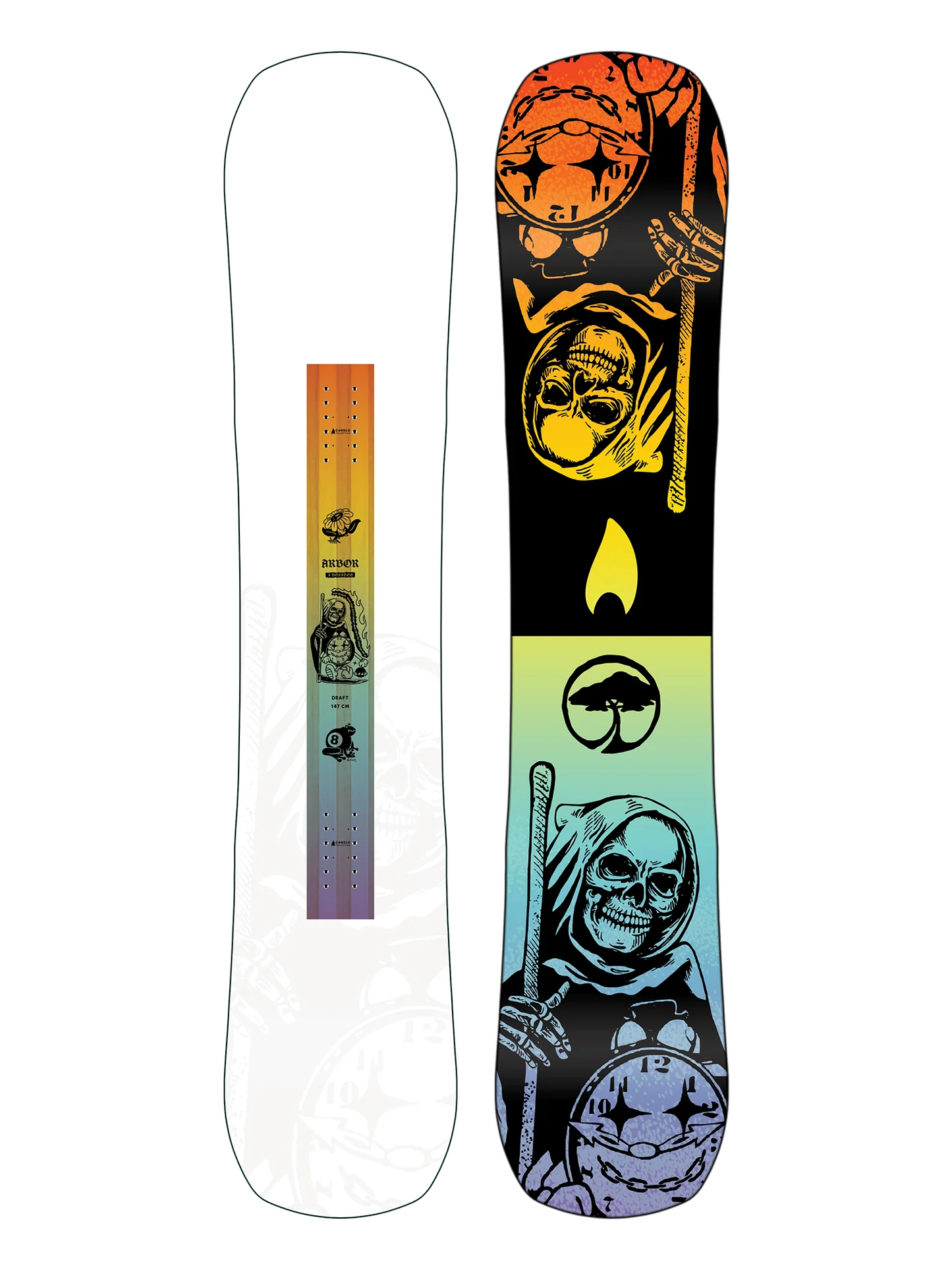 Custom Snowboard for Optimal Control in Snowy Terrain-2025 Draft | Asst. Sizes