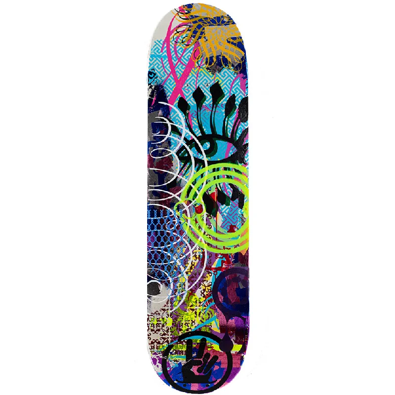 Custom Skateboard Deck for Riders Seeking Control-Voyer Skateboard Deck by Ryan McGinness