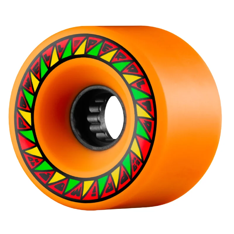 Custom Skateboard Wheels for Optimal Grip on Wet Surfaces-Powell Peralta Primo Wheels 69mm 78a - Orange