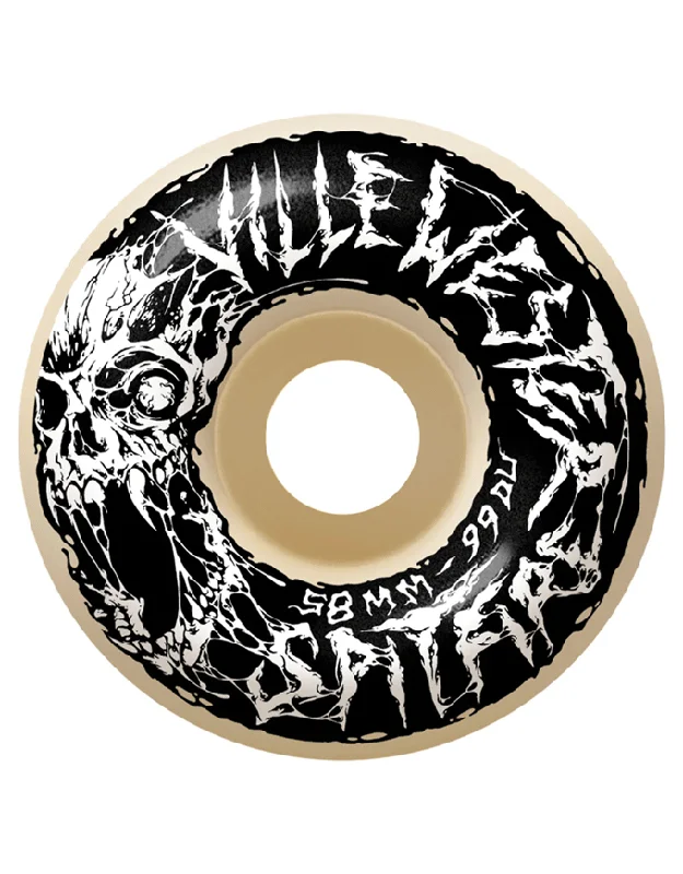 Custom Skateboard Wheels for Quick Acceleration-Spitfire F4 Classic Ville Annihilation Wheels | 99D/58mm