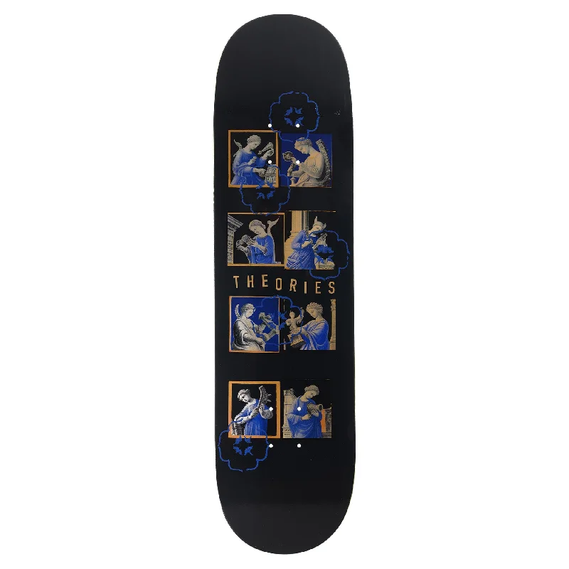 Custom Skateboard Deck for Riders Seeking Control-Theories Of Atlantis Architects In Blue Deck 7.87"