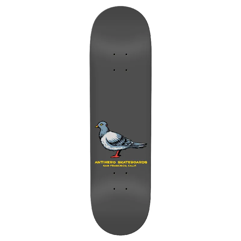 Custom Skateboard Deck with Extra-Wide Profile for Better Balance-Antihero Team Pigeon Deck 8.25"