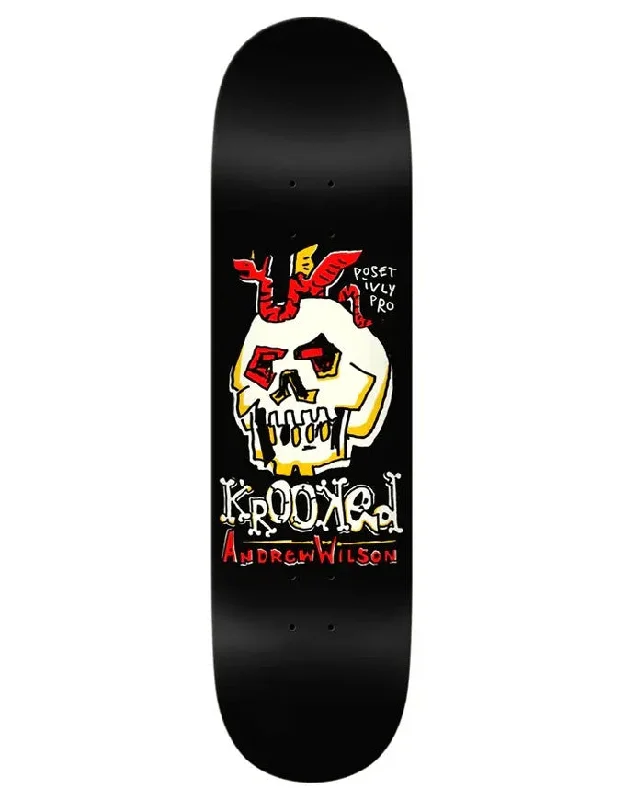 Custom Skateboard Deck for Longboarding-Krooked Andrew Wilson Positive Pro | 8.5"