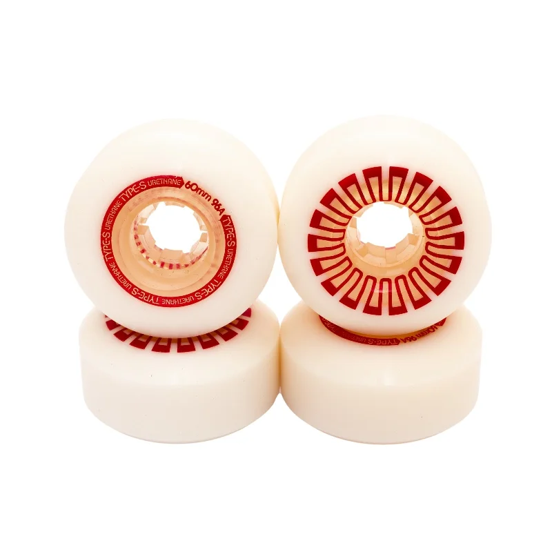 Custom Skateboard Wheels for Soft Landings-Type-S - Soft Blend Wheels 60mm 96a