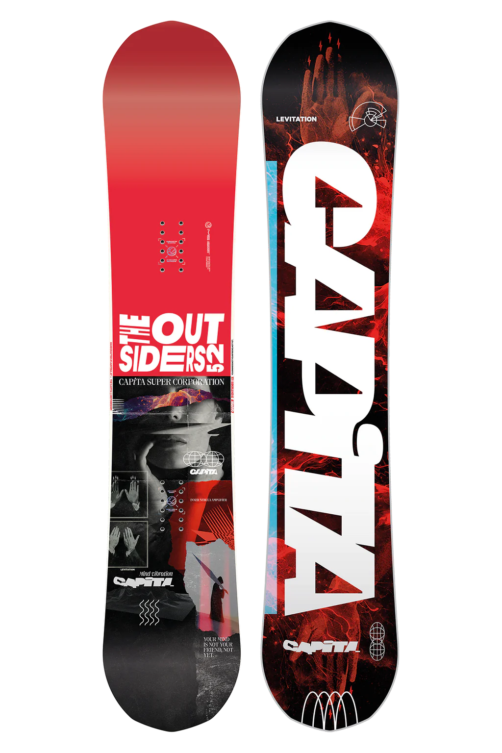 Custom Snowboard for Free-Ride Adventures-Capita The Outsiders Snowboard 2025 - 152cm