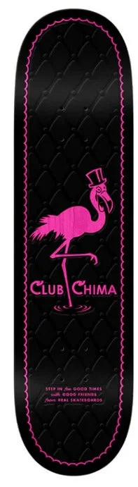 Custom Skateboard Deck with Sleek and Streamlined Profile-REAL - Club Chima 8.06"