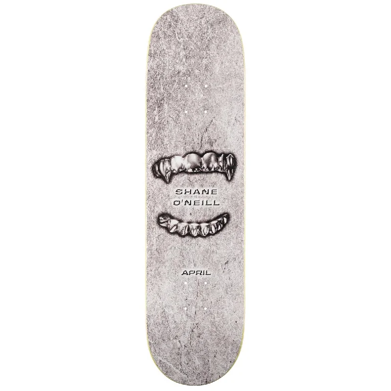 Custom Skateboard Deck with High-Performance Features-April Shane O'neill Grills Skateboard Deck - 8.125"