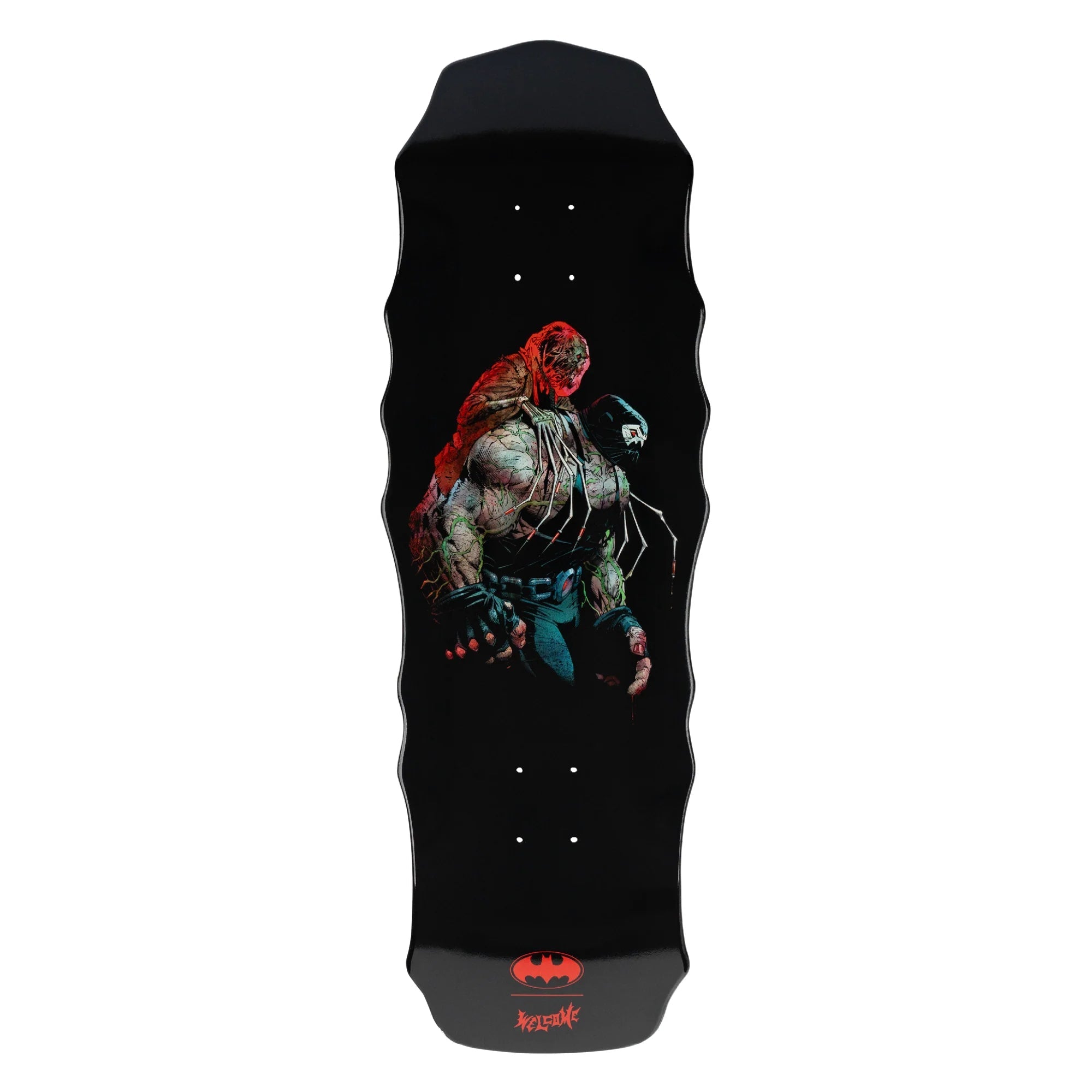 Custom Skateboard Deck for High-Speed Rides-WELCOME Batman x Welcome Bane & Scarecrow On Widow 10.0 Skateboard Deck