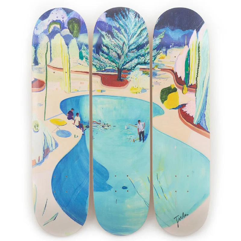 Custom Skateboard Deck with Unique Designs-New Arrivals Skateboard Deck by Jules de Balincourt