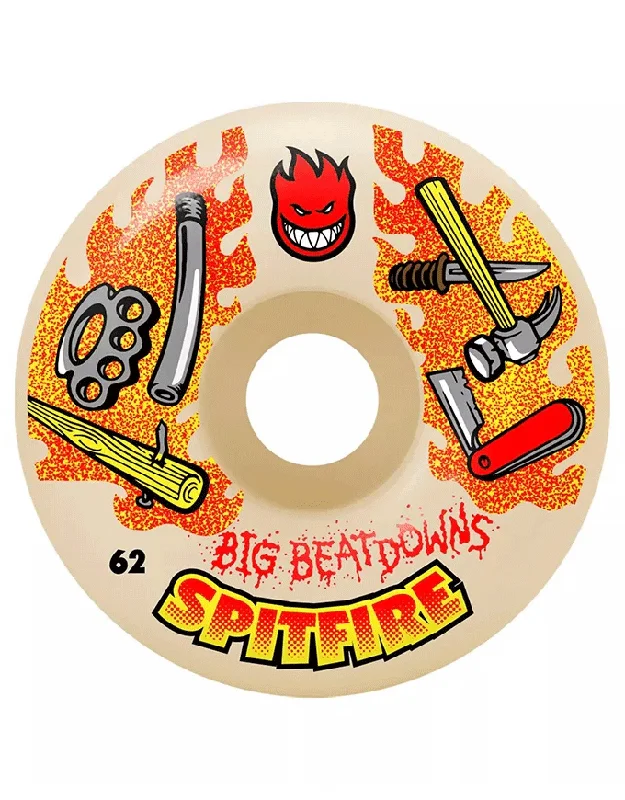 Custom Skateboard Wheels for Sliding Precision-Spitfire F4 Big Beatdown Wheels | 99D/62mm