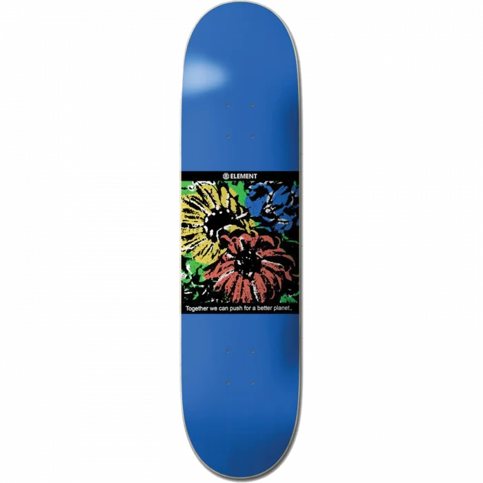 Custom Skateboard Deck with Sleek and Streamlined Profile-Element Planet Together 8.6" Skateboard Deck