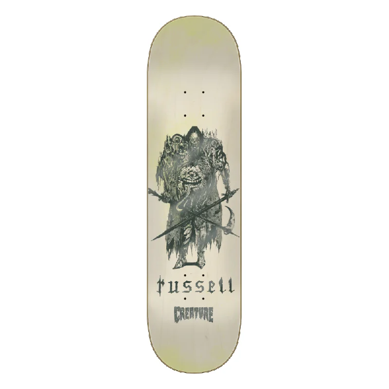 Custom Skateboard Deck for High-Impact Jumps and Drops-Creature Reaper Russel VX 8.25