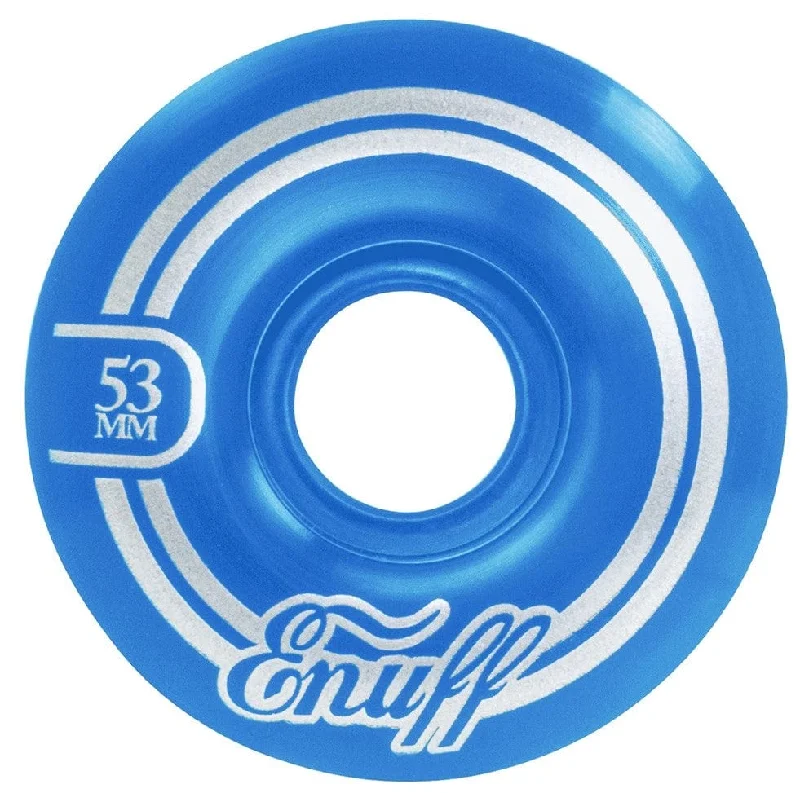 Custom Skateboard Wheels for Smooth Rolling on Asphalt-Enuff Refresher II 53mm Skateboard Wheels - Blue