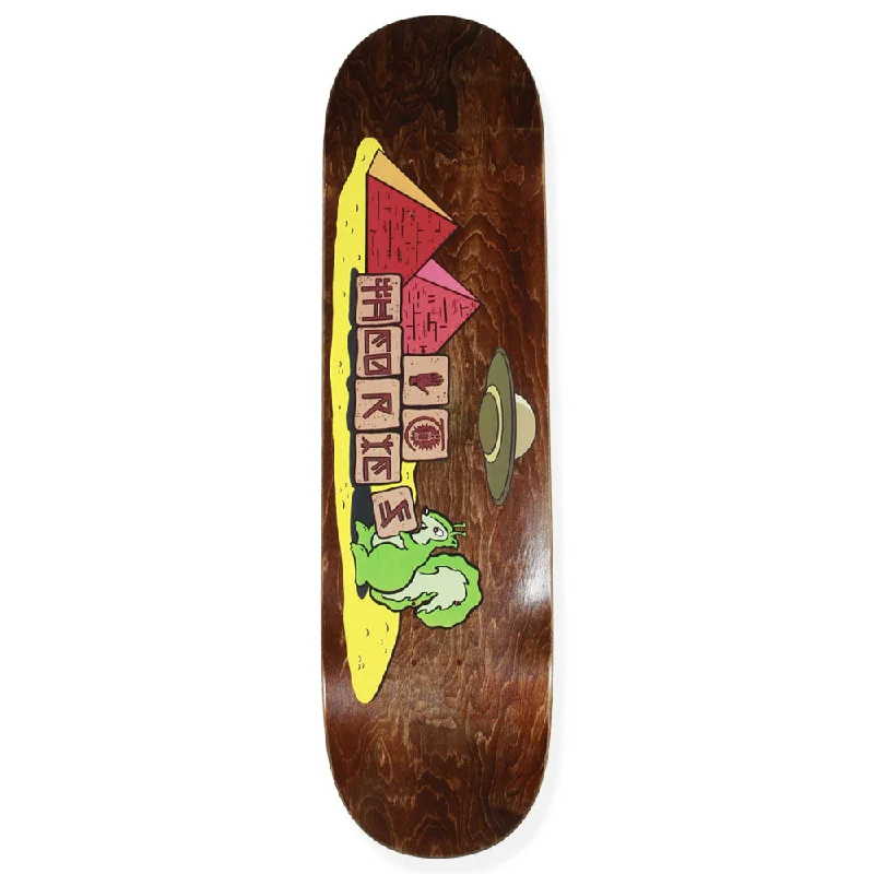 Custom Skateboard Deck for Extra Pop and Power-THEORIES THE BUILDER SKATEBOARD DECK