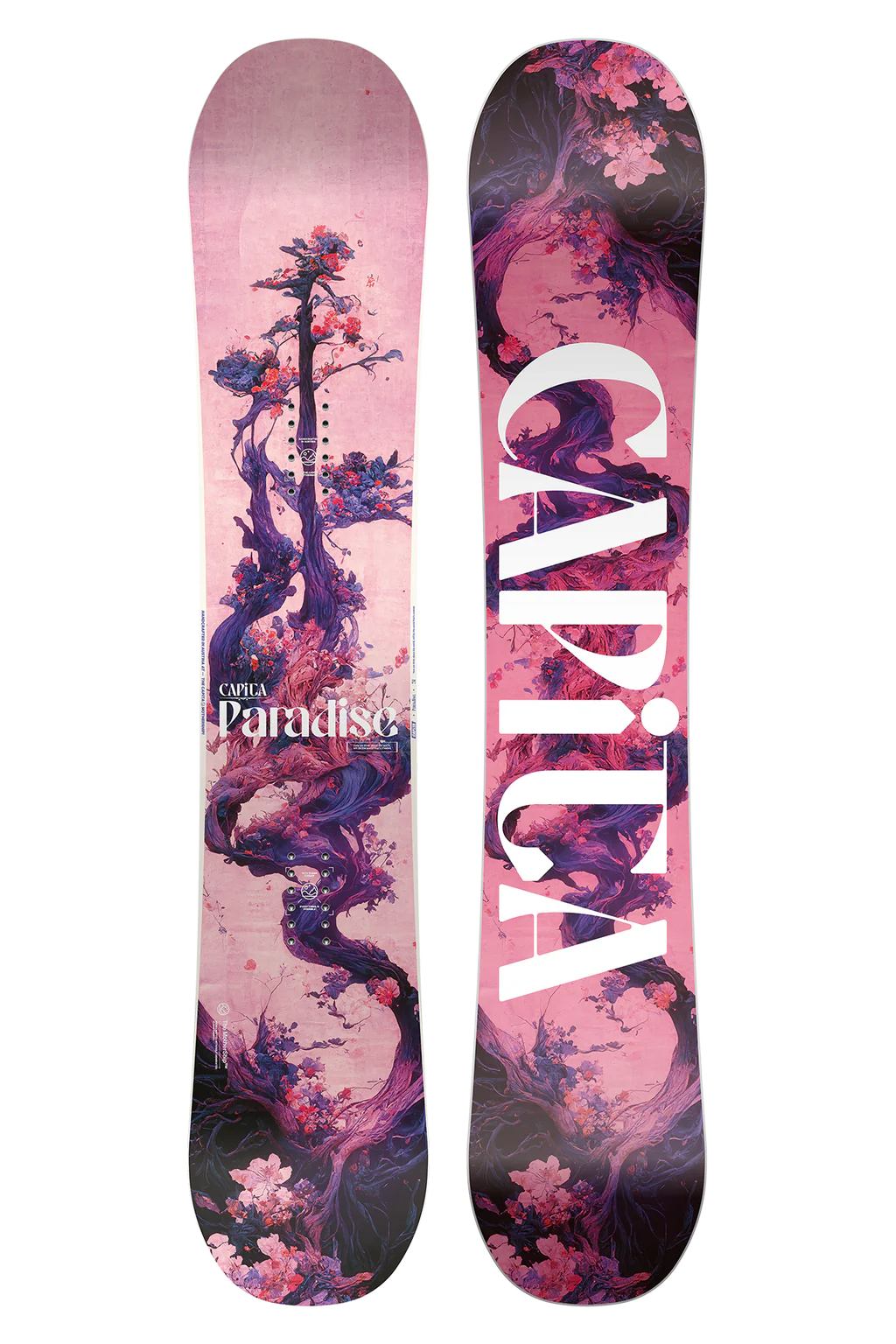 Custom Snowboard for Uphill and Downhill Riding-Capita Womens Paradise Snowboard 2025 - 151cm