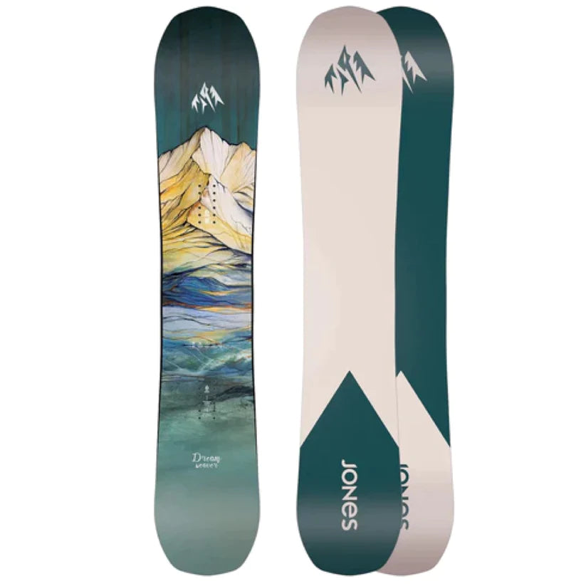 Custom Snowboard for Carving and Powder Snow Performance-Jones Dreamweaver Snowboard 2025