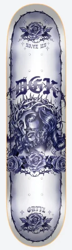 Custom Skateboard Deck with Extra-Wide Profile for Better Balance-DGK - Save us Ortiz (8.5)