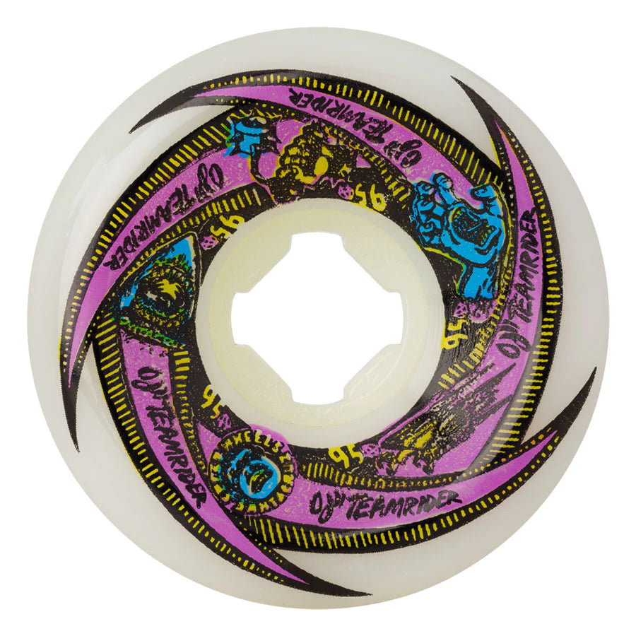 Custom Skateboard Wheels with Superior Rolling Features-OJ Wheels - OJII Teamrider Original Skateboard Wheels 57mm 95a