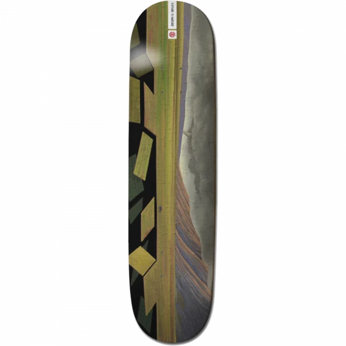 Custom Skateboard Deck for Smooth Curved Turns-Element Landscape Asia 8.0" Skateboard Deck