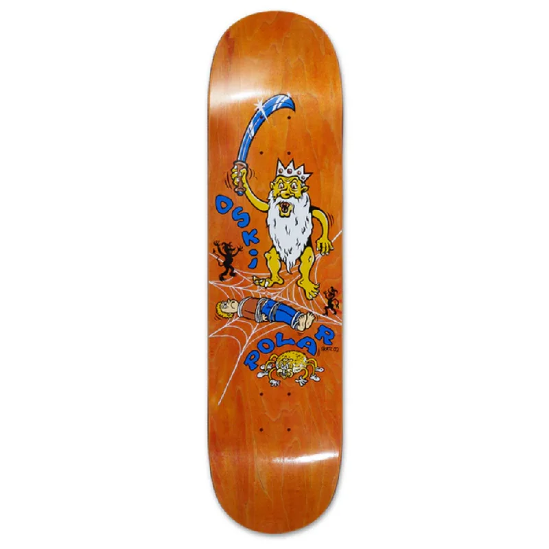 Custom Skateboard Deck for Excellent Pop and Flick-Polar Oskar Rozenberg - Spider King Deck 8.5"