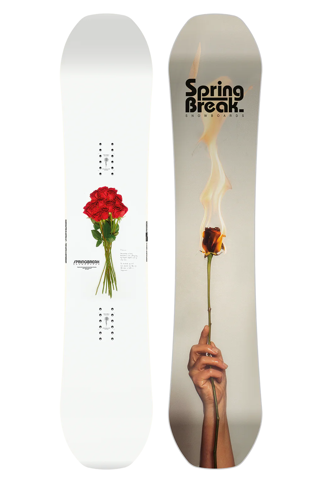 Custom Snowboard for Half-Pipe Events-Capita Spring Break Powder Twin Snowboard 2025 - 153cm