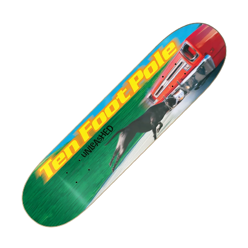 Custom Skateboard Deck for High-Pop and Flick Performance-TEN FOOT POLE - "Unleashed" (Skateboard Deck)