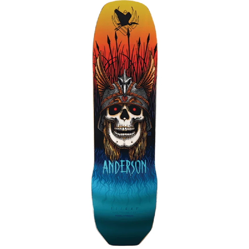 Custom Skateboard Deck for Pro-Level Skating-Powell Peralta Anderson Heron Skull Dk-8.45x31.8 Flight DECK ONLY