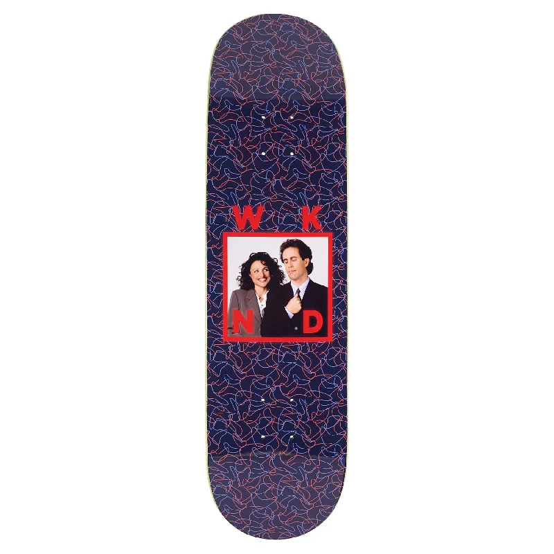 Custom Skateboard Deck with Strong Pop for Kickflips-WKND "Jerry + Elaine" Date Series Deck 8.25" WB