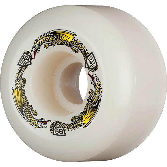 Custom Skateboard Wheels with Ultra-Flex for Smooth Landings-Powell Peralta - Dragon Formula Skateboard Wheels 56mm x 40mm 88A