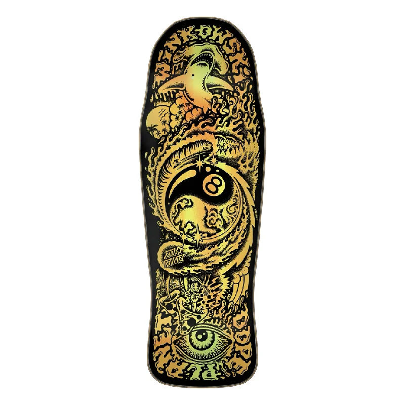 Custom Skateboard Deck for Heavy Riders-Santa Cruz Winkowski Dope Planet Shaped Deck - 10.34