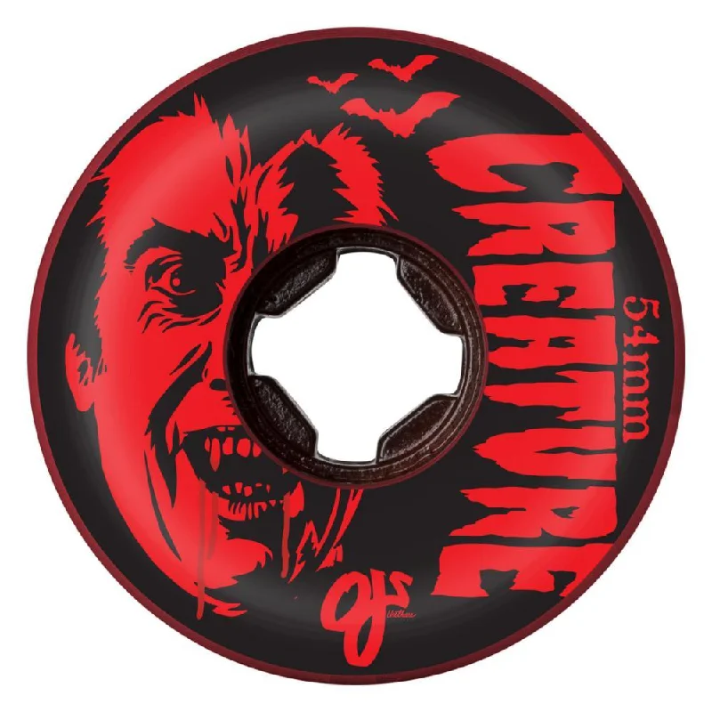 Custom Skateboard Wheels for Pro Skating Performance-OJ Skateboard wheels How to Kill A Vampire 97a Black/Red 54mm