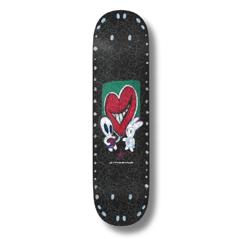 Custom Skateboard Deck for Smooth Edge Control-Limosine Heart Throb Hugo Deck 8.25