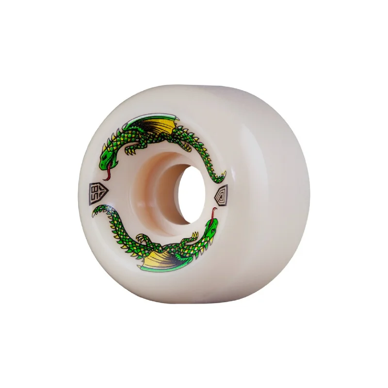 Custom Skateboard Wheels for Safe Skating with Extra Traction-Powell Peralta Dragon Formula Skateboard Wheels 58mm X 33mm 93a