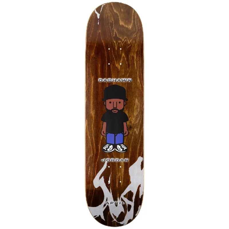 Custom Skateboard Deck for Competitive Skating Events-April Dashawn Jordan Character Skateboard Deck - 8.25"